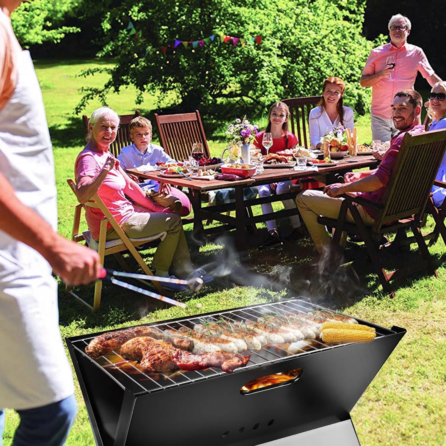 Foldable BBQ Grill