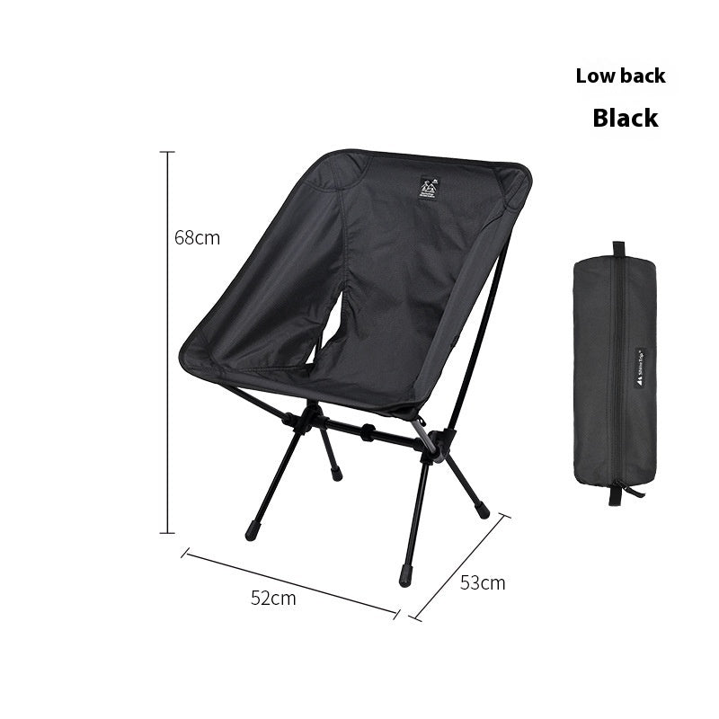 Foldable Alloy Moon Chair