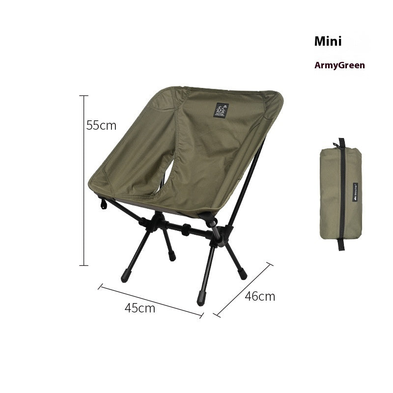 Foldable Alloy Moon Chair
