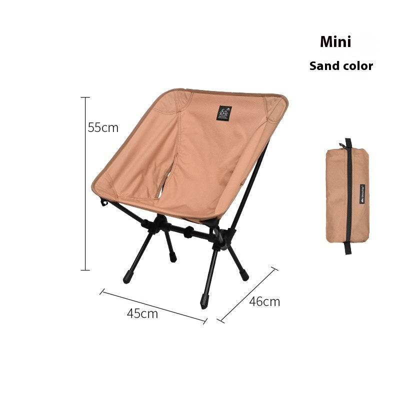 Foldable Alloy Moon Chair