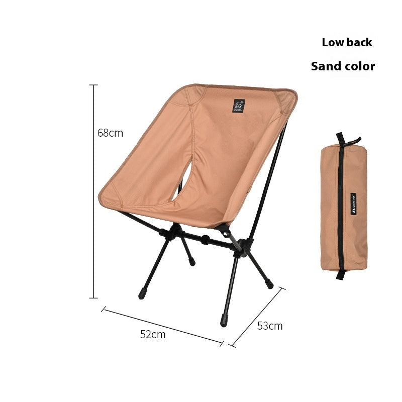 Foldable Alloy Moon Chair