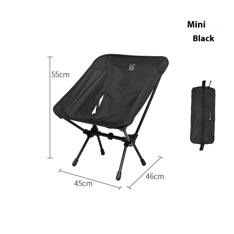 Foldable Alloy Moon Chair