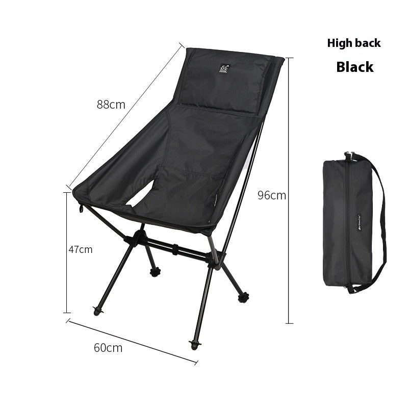 Foldable Alloy Moon Chair