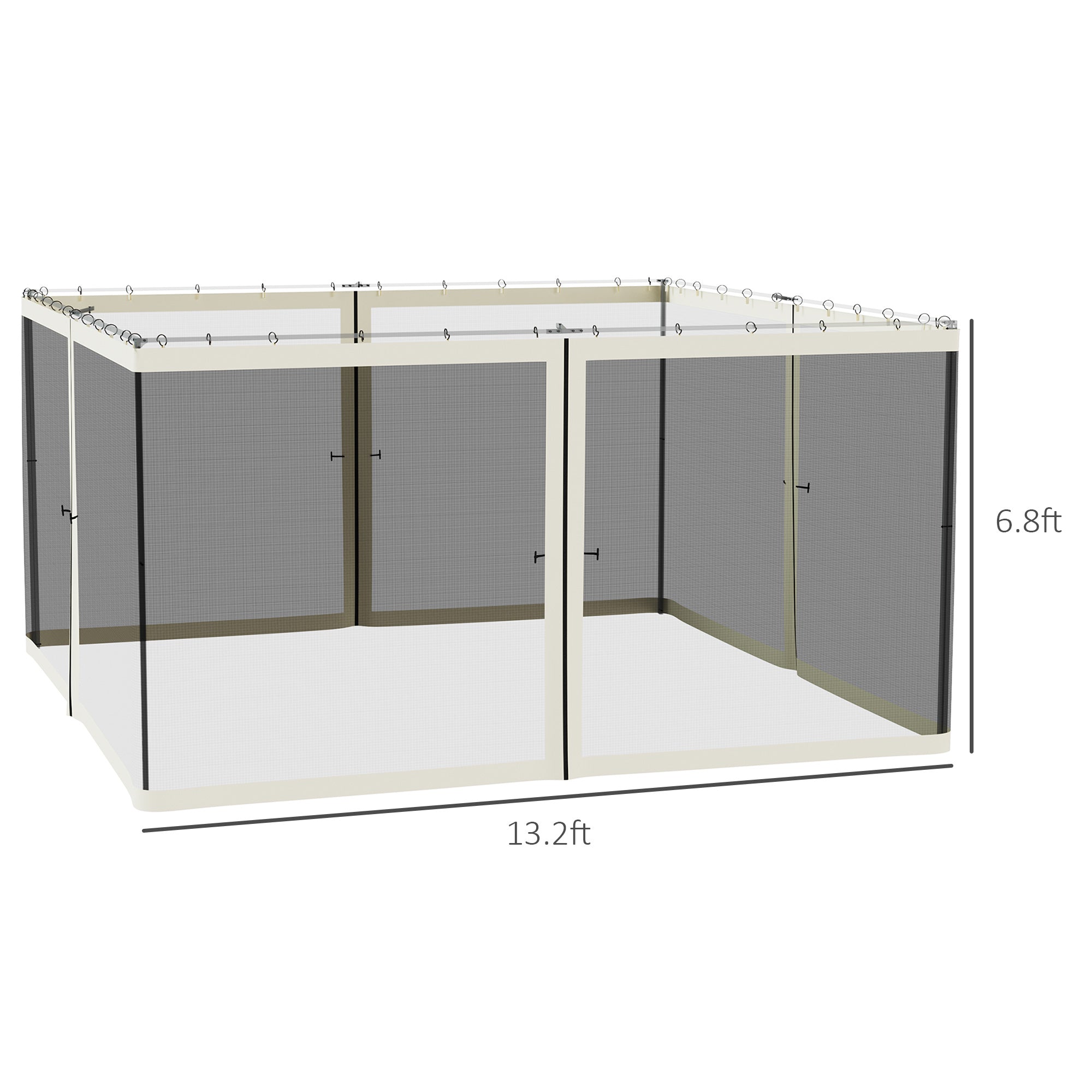 13x13 Gazebo Netting Mosquito